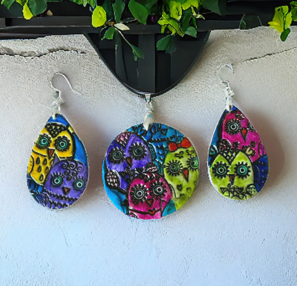 rainbow owls #1