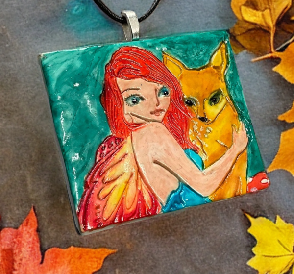 Fairy and deer